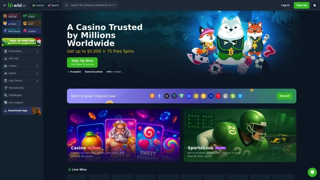 Wild.io Casino