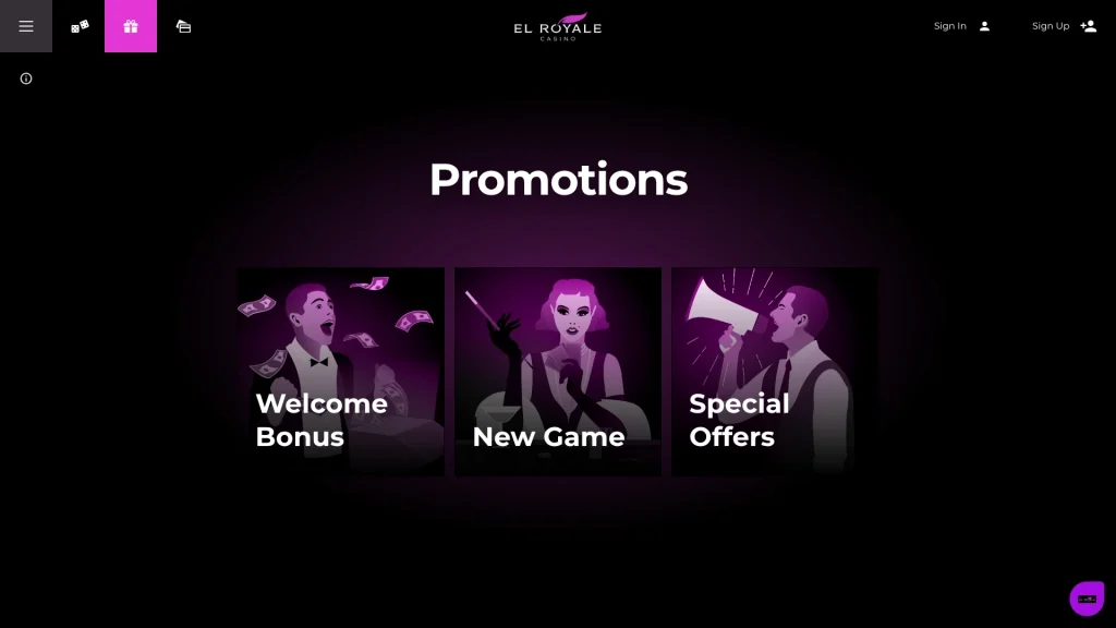 El Royale Bonuses & Promotions