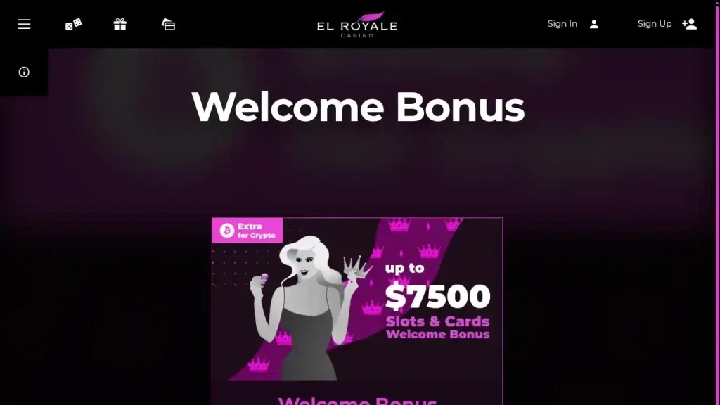 El Royale Casino Bonuses & Promotions