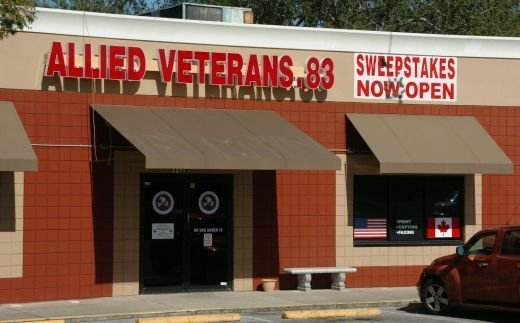 One of the many Allied Veterans points in Florida (n°83)