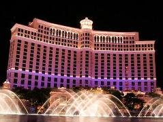 Night view of Bellagio Casino (Las Vegas)
