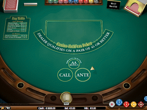 Casino Hold'em Poker