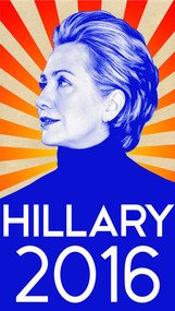 Hillary Clinton (favorite by bookmakers for the U.S. presidential election of 2016)