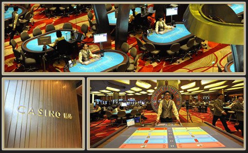 Internal vista of Marina Bay Sands casino