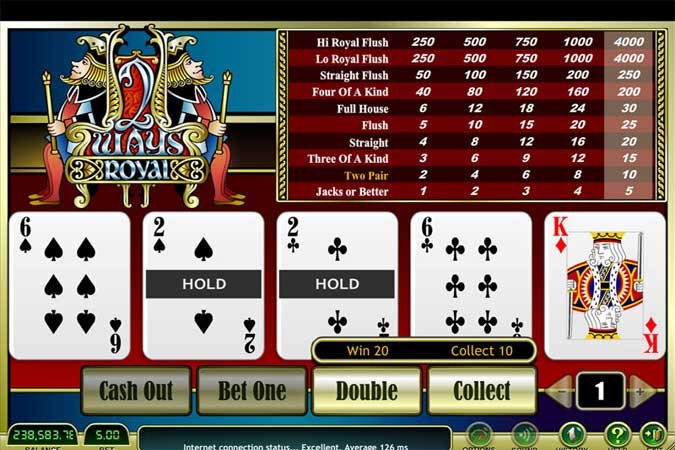 Preview of 2 Ways Royal (Amigotechs software)