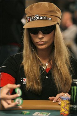 Professional poker player Vanessa Rousso
