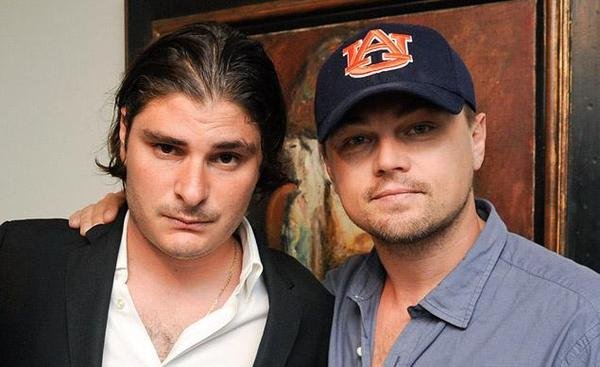 Hillel Nahmad with Leonardo DiCaprio