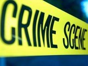 The classic yellow tape that protects the area of crime