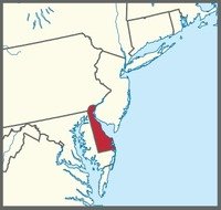 Delaware, United States (Wikimedia Commons)