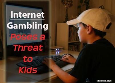 The photo published in the Facebook page 'Coalition to Stop Internet Gambling'