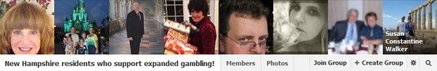 Members of the Facebook page 'New Hampshire Residents Who Support Expanded Gambling'