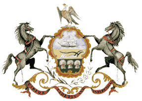 Coat of arms of the Legislative Budget and Finance Committee (LBFC) 
