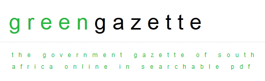 Government Gazette of South Africa