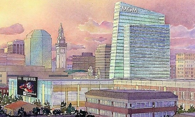 Outline of the MGM Springfield casino proposal