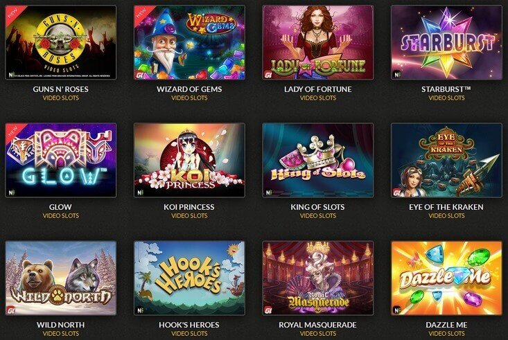 Casino Cruise provides a vast selection of regularly updated casino games