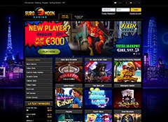 Euromoon Casino lobby