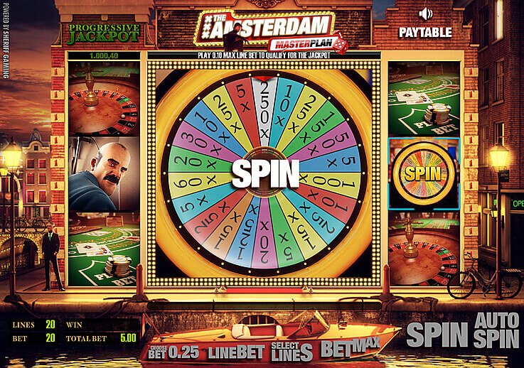 The Amsterdam Masterplan - free spins