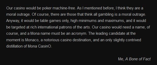 The clear disagreement on the proposed expansion of video poker in the Monaco casino (monablog.net)
