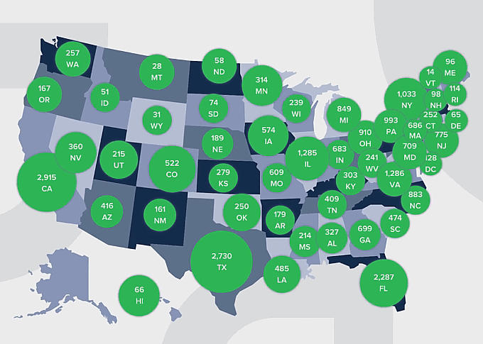 Over 27000 stores in the US support PayNearMe