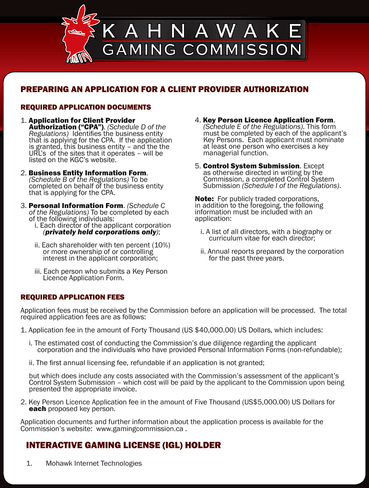 Preparing an application for a Client Provider Authorization (CPA)