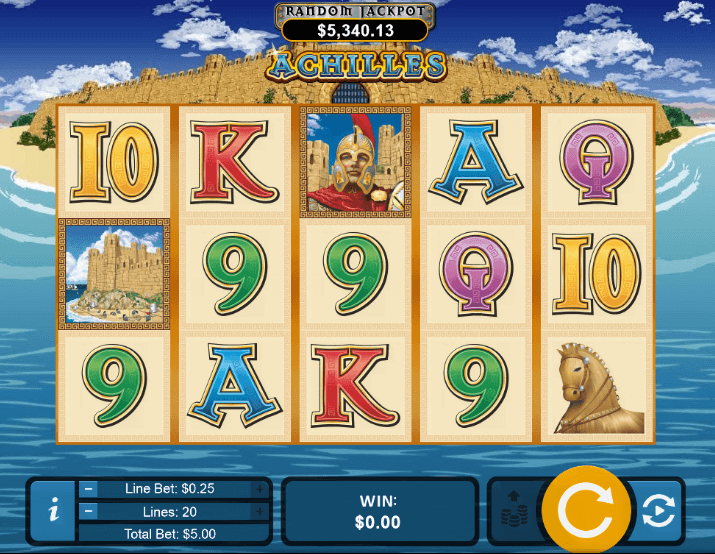Mithological online slot Achilles