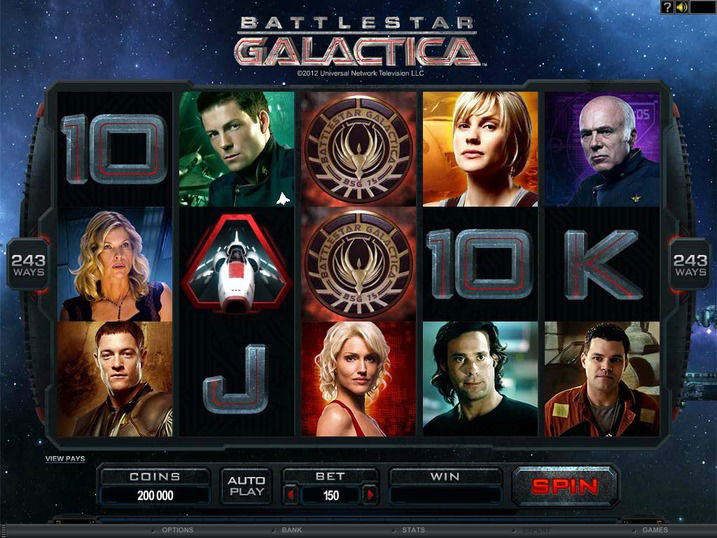 5 reel slot battlestar galactica