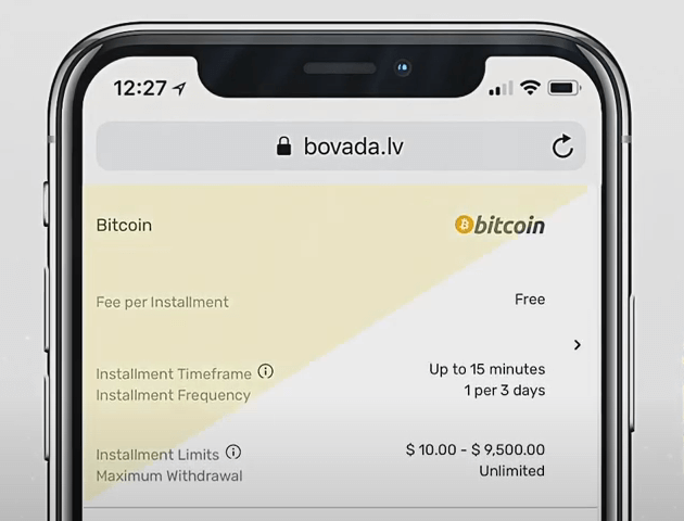 Bitcoin withdrawal (bovada casino)