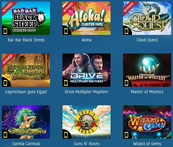 New games available on Casino.dk New games available on Casino.dk