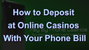 How to Deposit with Phone Bill