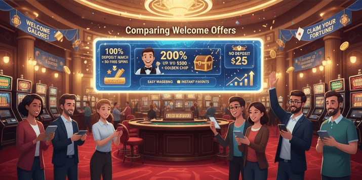Comparing welcome offers