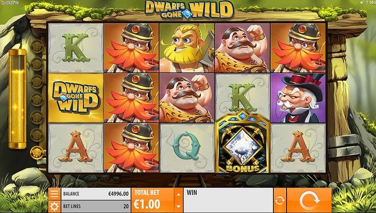 Dwarfs Gone Wild slot