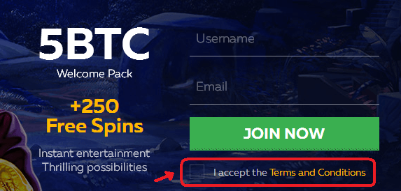 Welcome pack (FortuneJack casino)