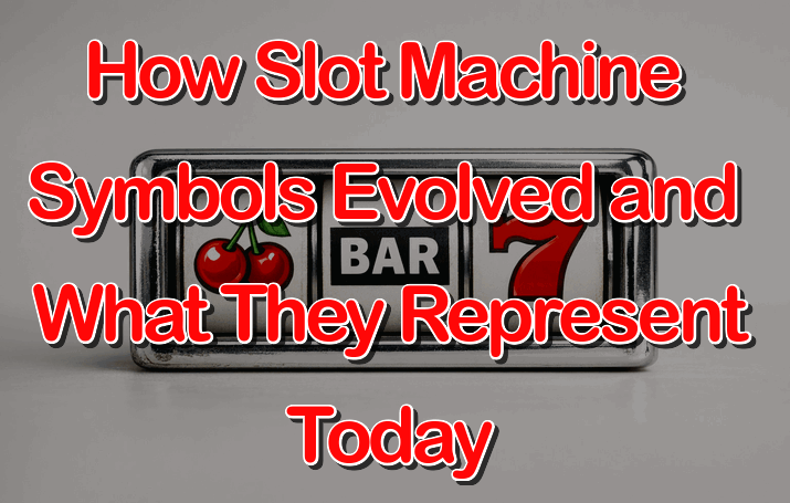 How slot machine symbols have evolved over time
