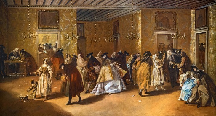 Il Ridotto (by Francesco Guardi)