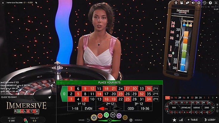 Immersive Roulette