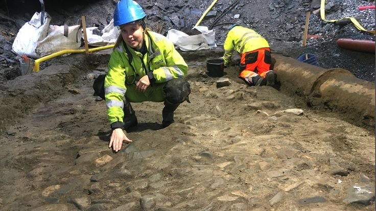 Archeologist Ingrid Rekkavik