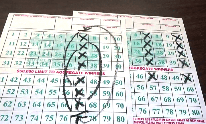 Classic keno tickets