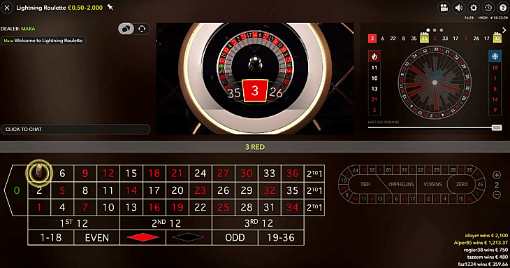 Lightning roulette Lightning roulette