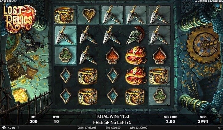 Lost Relics online slot