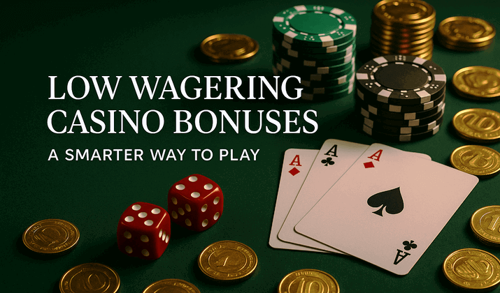 Low wagering casino bonuses – a smarter way to play