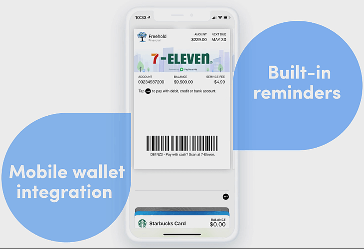 PayNearMe mobile wallet