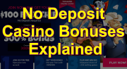 No Deposit Casino Bonuses - Free Cash