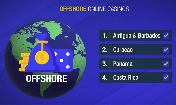Countries where offshore casinos are allowed