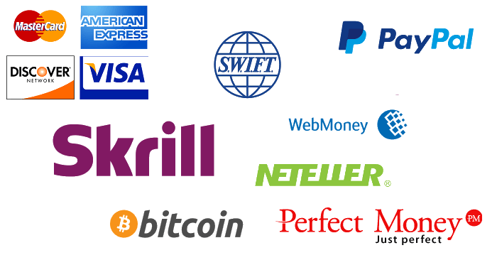 Payment and withdrawal methods used in casinos online