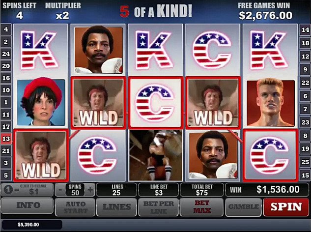 Rocky online slot