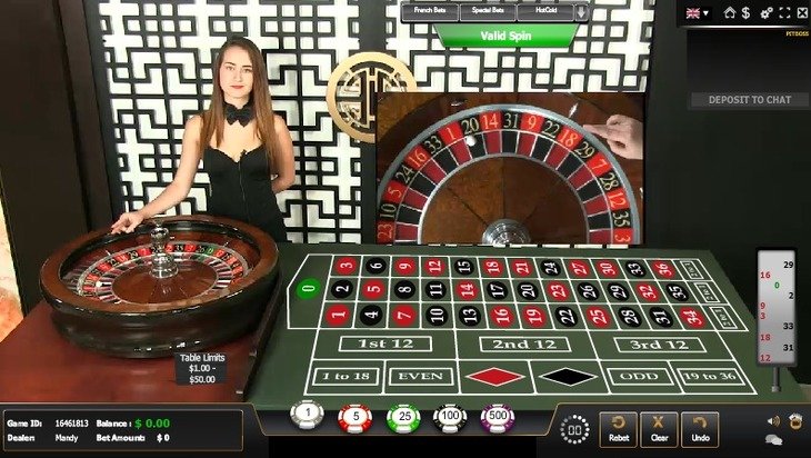 Live roulette (SlotoCash casino)