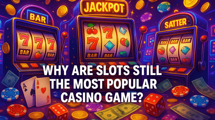Why are slots still the most popular casino game?