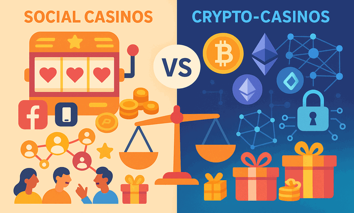 Choosing a model: social casinos vs. crypto-casinos