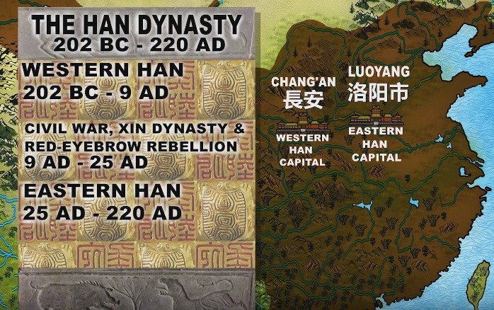 The Han dynasty (202 BC - 220 AD)