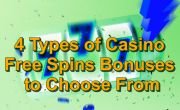 4 Types of Casino Free Spins Bonuses
